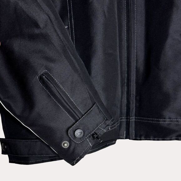 Legend Tungsten Riding Spirit Mens Motorcycle Jacket Black US 34 S bv - Picture 4 of 9
